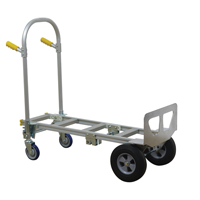 SPTN-JR-T18-SR Spartan Jr. Convertible Hand Truck, Aluminum, 1000 lbs. Capacity Fastek