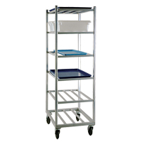 Shelf Cart, 6 Tiers, 20-7/8" W x 67" H x 27" D, 450 lbs. Capacity MO460 | Fastek