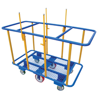 Horizontal Panel Cart, 63-7/16" x 28-1/2" x 40-15/16", 2000 lbs. Capacity MO515 | Fastek