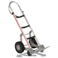 Self-Stabilizing Hand Truck, P-Handle Handle, Aluminum, 55'' Height, 500 lbs. Capacity Fastek