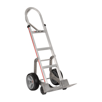 Self-Stabilizing Hand Truck, P-Handle Handle, Aluminum, 55'' Height, 500 lbs. Capacity Fastek