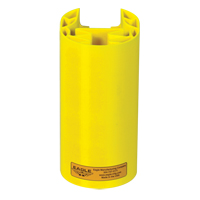 Polyethylene Rack Guard, 5" W x 6" L x 8" H, Yellow MO762 | Fastek
