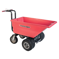 Chariot &agrave; bascule motoris&eacute;, Capacit&eacute; 6 cu.ft., 40" h x 33-1/2" la x 56" p Fastek