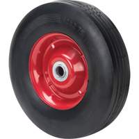 Semi-Pneumatic Wheel, 10" (254 mm), 200 lbs. Capacity Fastek