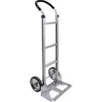 Knocked Down Hand Truck, Continuous Handle, Aluminum, 49-5/8" Height, 500 lbs. Capacity Fastek