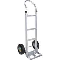 Knocked Down Hand Truck, Continuous Handle, Aluminum, 49-5/8" Height, 500 lbs. Capacity Fastek