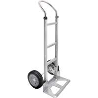 Knocked Down Hand Truck, Continuous Handle, Aluminum, 49-5/8" Height, 500 lbs. Capacity Fastek