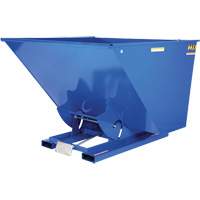 Self-Dumping Hopper, Steel, 2-1/2 cu.yd., Blue MO925 | Fastek