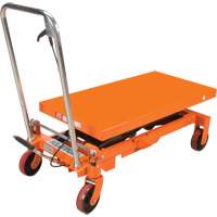 Hydraulic Scissor Lift Table, 39-1/2" L x 20" W, Steel, 1650 lbs. Capacity MP010 | Fastek