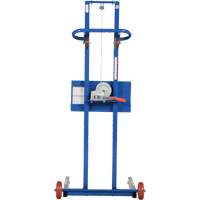 Low Profile Lite Load Lift, Hand Winch Operated, 400 lbs. Capacity, 55" Max Lift MP143 | Fastek