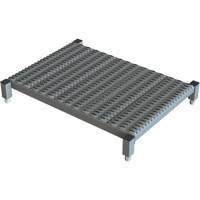 Adjustable Height One-Step Work Platform, 24" W x 36" D, 800 lbs. Capacity, All-Welded Fastek