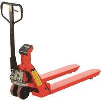 Eco Weigh-Scale Pallet Truck, 45" L x 22.5" W, 4400 lbs. Cap. Fastek