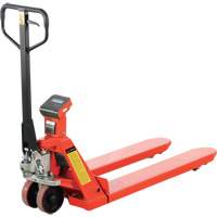 Eco Weigh-Scale Pallet Truck with Thermal Printer, 45" L x 22.5" W, 4400 lbs. Cap. MP256 | Fastek