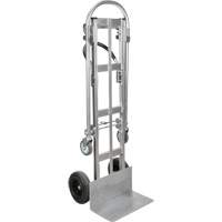 Convertible Hand Truck, Aluminum, 800 lbs. Capacity Fastek