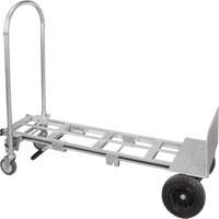 Convertible Hand Truck, Aluminum, 800 lbs. Capacity Fastek