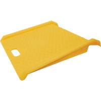 Portable Poly Hand Truck Curb Ramp, 1000 lbs. Capacity, 27" W x 27" L Fastek