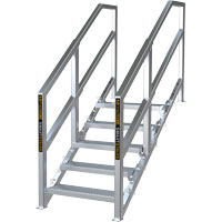 3-5 Step Telescopic Aluminum Smart Stairs Fastek