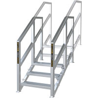 3-5 Step Telescopic Aluminum Smart Stairs Fastek