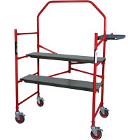 Buildman Portable Scaffold, 40-5/8" D x 4' H Fastek