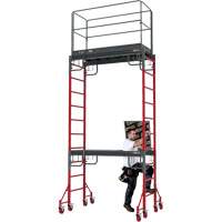 Buildman Baker Drywall Scaffold, 31" D x 6' H Fastek