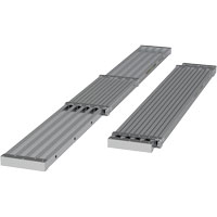 Telescoping Work Plank, 108" W x 12" D, 250 lbs. Capacity, Knocked Down Fastek