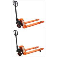 Low Profile Hydraulic Pallet Trucks, 48" L x 20.5" W, 3300 lbs. Cap. Fastek