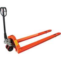 8' Long Fork Hydraulic Pallet Trucks, 96" L x 27" W, 4400 lbs. Capacity Fastek