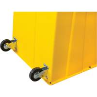 Industrial Step Stool, 4 Steps, 44" x 22-1/4" x 65-1/8" High Fastek