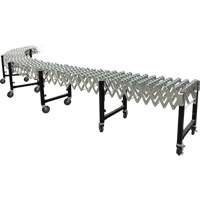 Expandable Conveyor, 18" W x 12' L, 200 lbs. per lin. ft. Capacity Fastek