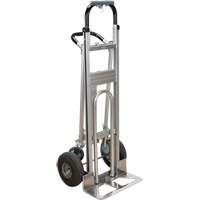 3-in-1 Convertible Hand Truck, Aluminum, 600 lbs. Capacity Fastek