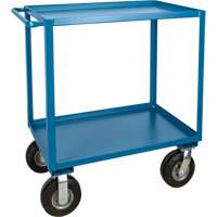 Outdoor Shelf Cart, 2 Tiers, 18" W x 39" H x 33" D, 1200 lbs. Capacity Fastek