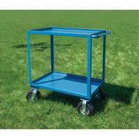 Outdoor Shelf Cart, 2 Tiers, 18" W x 39" H x 33" D, 1200 lbs. Capacity Fastek