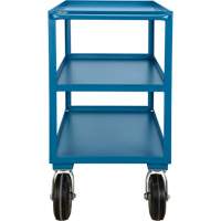 Outdoor Shelf Cart, 3 Tiers, 18" W x 39" H x 33" D, 1200 lbs. Capacity Fastek