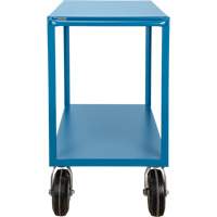 Outdoor Shelf Cart, 2 Tiers, 18" W x 39" H x 33" D, 1200 lbs. Capacity Fastek