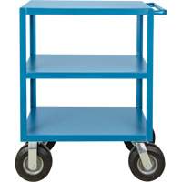 Outdoor Shelf Cart, 3 Tiers, 18" W x 39" H x 33" D, 1200 lbs. Capacity Fastek
