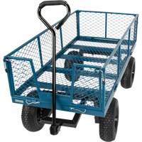 Wagon with Drop Sides, 24" W x 48" L, 800 lbs. Capacity Fastek