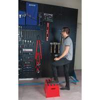 Industrial Step Stool, 20-7/8" x 12-3/16" x 12" High Fastek