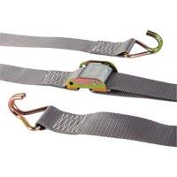 Ratchet Strap, Cam Buckle, 2" W x 16' L, 500 lbs. (227 kg) WLL Fastek