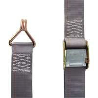 Ratchet Strap, Cam Buckle, 2" W x 16' L, 500 lbs. (227 kg) WLL Fastek