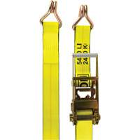 Tendeur d'arrimage pour treuil, Crochet en J, 30' , 3" , Charge d'utilisation max. 5400 lb (2449 kg) Fastek