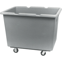 Starcart Box Truck, Polyethylene, 39" L x 27" W x 31" H, 12 cu. ft. Volume, 800 lbs. Capacity Fastek