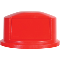 Round Brute&reg; Tops, Dome Lid, Plastic/Polyethylene, Fits Container Size: 22" Dia. Fastek