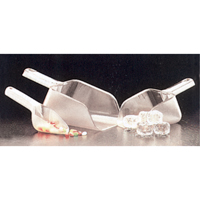 Clear Scoop, Plastic, Transparent, 6 oz. Fastek