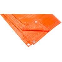 Insulated Tarps, Polyethylene, Orange, 20' x 12' x 8 mils Fastek