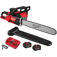 Fuel 20" Dual Battery Chainsaw Kit, Battery Powered, 5.8 HP Fastek