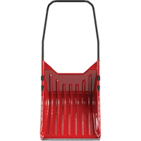 60L Sleigh Snow Shovel, Polypropylene Blade, Wearstrip Included Fastek