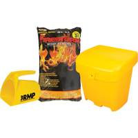 Firestorm Intense Ice Melter Kit with 56 Bags, Bag, 44 lbs. (20 kg), -32°C (-25°F) Melting Point Fastek