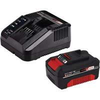 Ensemble tondeuse &agrave; gazon pouss&eacute;e sans fil, Pouss&eacute;e, &agrave; pile, Largeur de coupe 13" Fastek