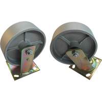 Conteneurs autobasculeurs en acier - ensemble de roulettes pour conteneurs NB992 | Fastek