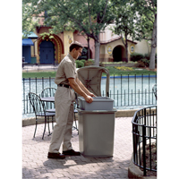 Contenants Untouchable, Poly&eacute;thyl&egrave;ne, 35 gal. US Fastek